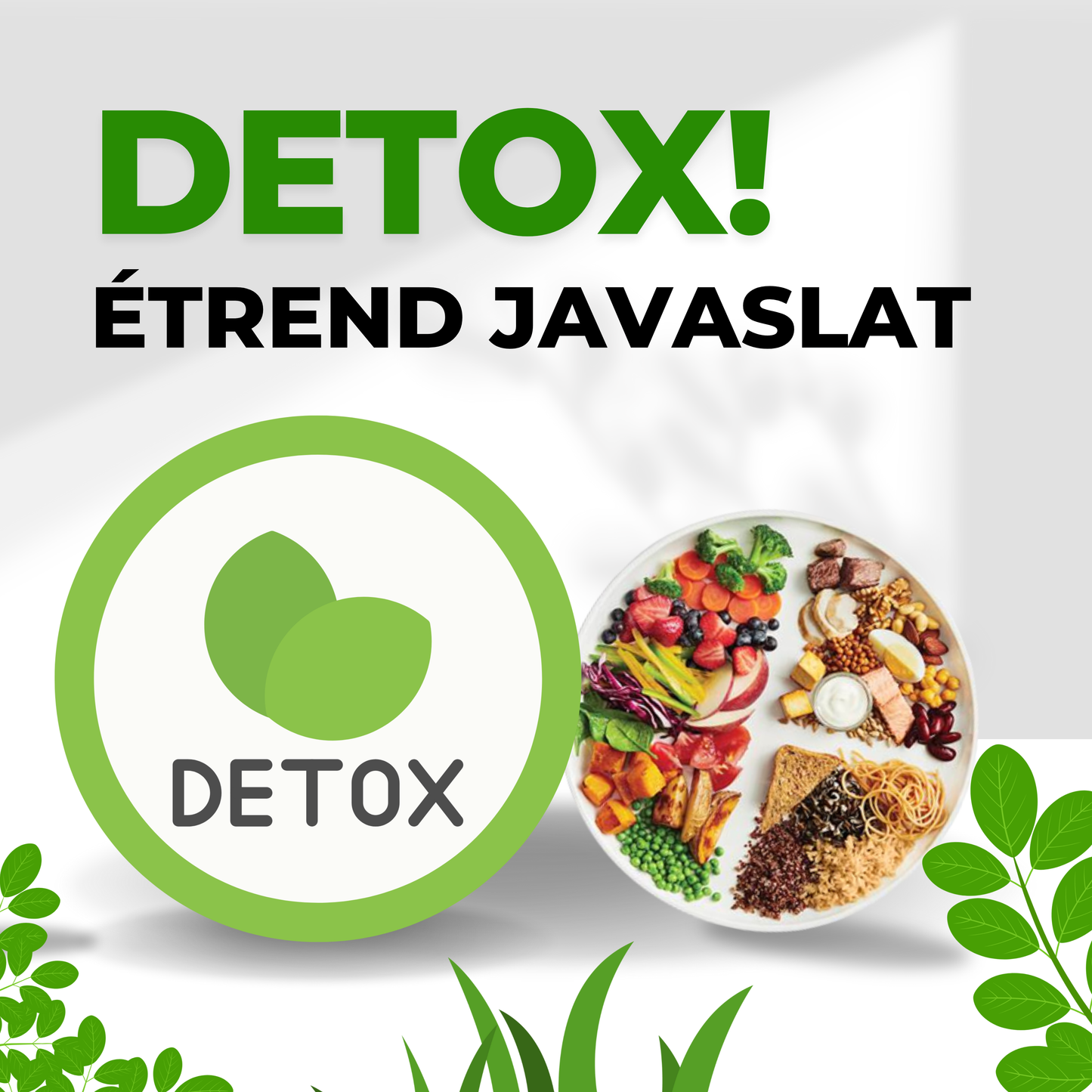 1 hetes Detox - Újraindító étrend javaslat
