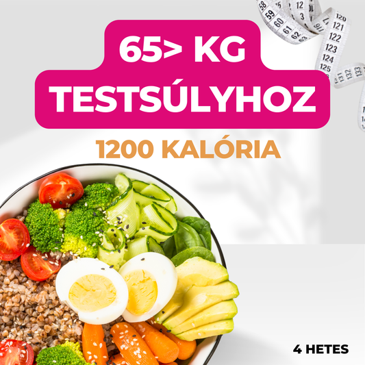1200 kalóriás 4 hetes étrend javaslat