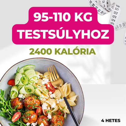 2400 kalóriás 4 hetes étrend javaslat