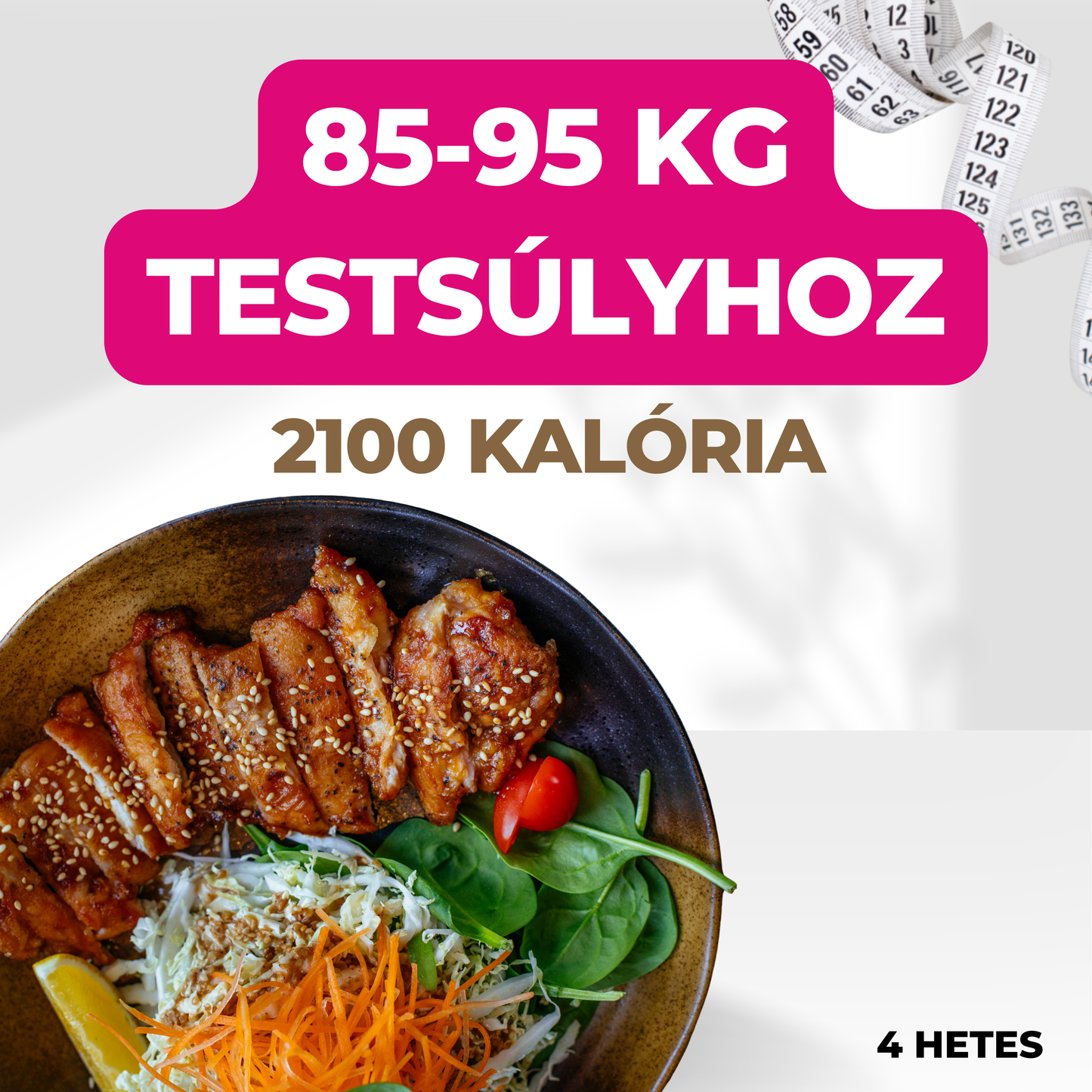 2100 kalóriás 4 hetes étrend javaslat