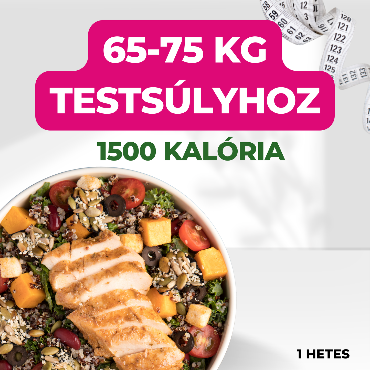 1500 kalóriás 1 hetes étrend javaslat